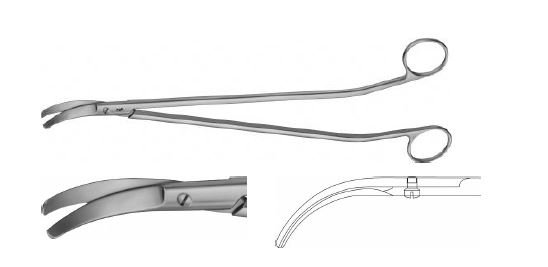 Мюллер ректальні ножиці форм. 325 мм